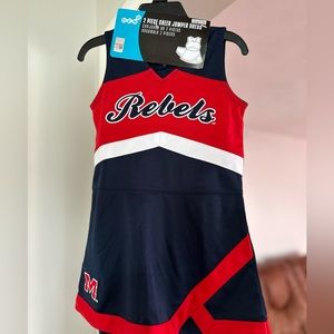 Toddler Ole Miss Cheerleader Dress